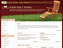 Tablet Screenshot of nabytekzteaku.cz